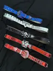 Ice Studded Belts Collection - 5