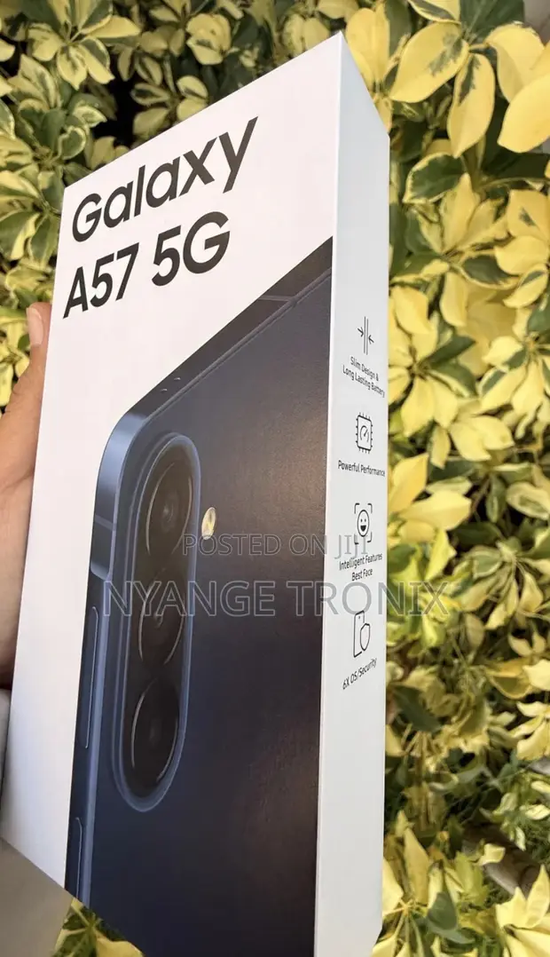 New Samsung Galaxy A57 5G 256GB Black - 1