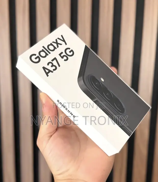 New Samsung Galaxy A37 256GB Black - 1
