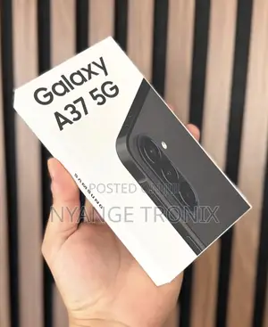 New Samsung Galaxy A37 256GB Black