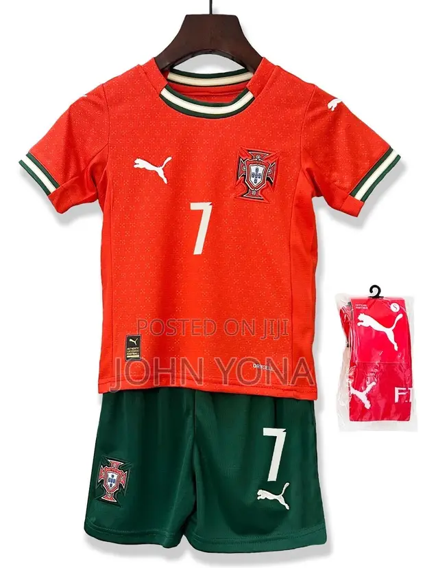 Portugal Kids Jersey - Red - 1