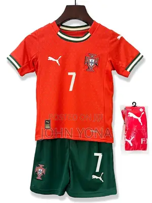 Portugal Kids Jersey - Red