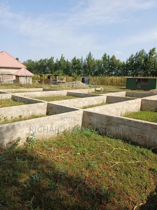 1178sqm Plot with 4-Bedroom Foundation in Ngaramtoni - 1