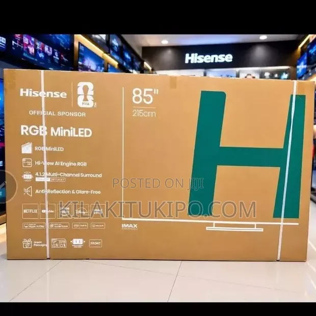 Hisense 85" RGB MiniLED 85UR8S 180Hz 4K TV - 1