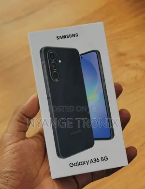 New Samsung Galaxy A36 256GB Black