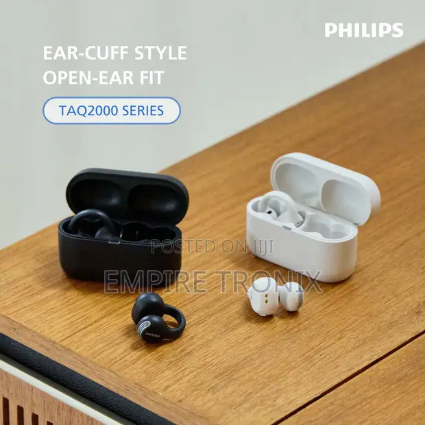 Philips TAQ2000 Open-Ear Wireless Earbuds - 1
