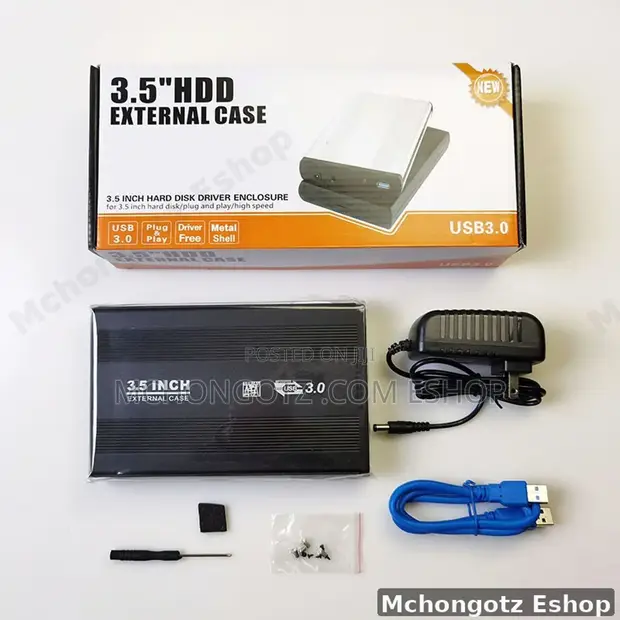 3.5-inch External HDD Enclosure - 1