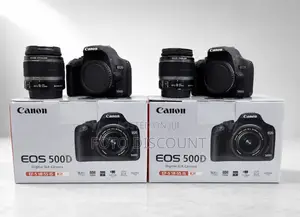 Canon EOS 500D DSLR Camera with 18-55mm Lens
