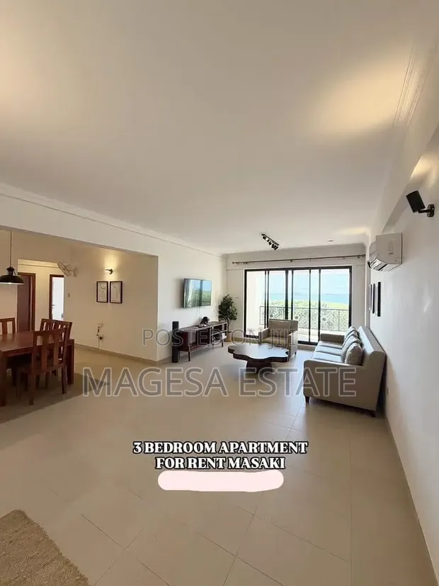 Furnished 3-Bedroom Apartment for Rent in Masaki - 1
