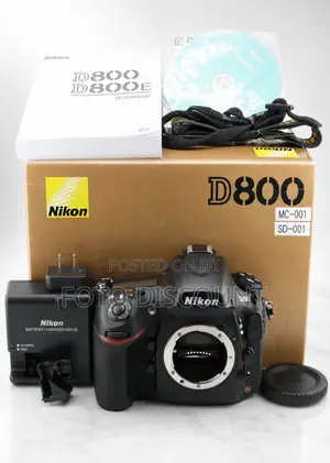 Nikon D800 36.3MP DSLR Camera Body Only