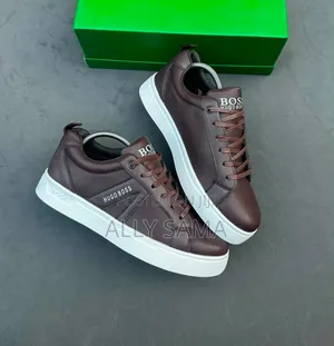 Men's Hugo Boss Leather Sneakers