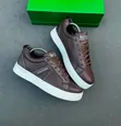 Men's Hugo Boss Leather Sneakers - 3