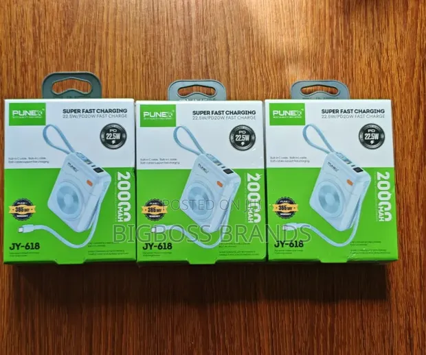 Punex Portable Powerbank 20000 mAh - 1