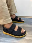 Men's Clarks Suede Sandals - 1