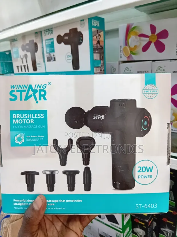 Winning Star Brushless Massage Gun 20W - 1
