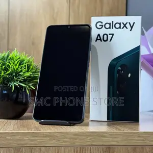 New Samsung Galaxy A07 128GB Black