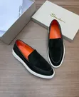 Men's Santoni Suede Loafers - 1