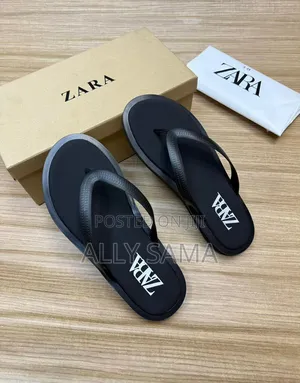 Men's Zara Sandals Slippers - Black