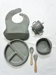 8-Piece Kids Silicone Tableware Set - 2