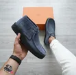 Men's Clarks Suede Boots - 4