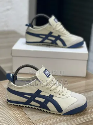 Men's Tiger Leather Sneakers