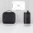 Large LED Makeup Case with Mirror - 1