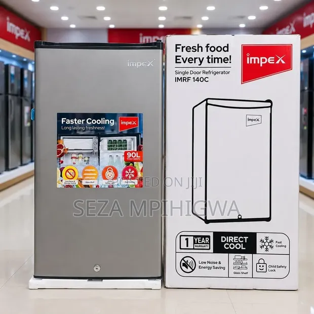Impex Single Door 90L Refrigerator - 1