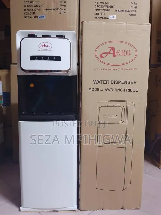 Aero 3-Way Water Dispenser with Fridge - 1