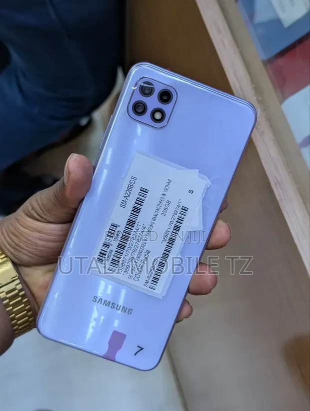 Samsung Galaxy A22 128GB Purple (Refurbished) - 1