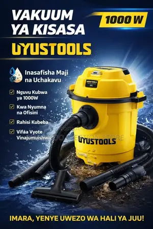 UYUSTOOLS ASP10L Wet & Dry Vacuum Cleaner - 1000W