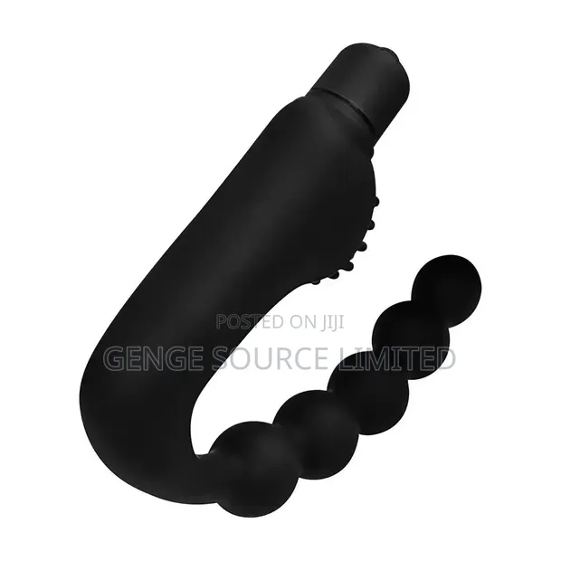 Black Beads Plug - Anal Sex Toy - 1