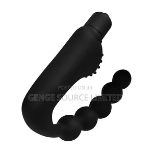 Black Beads Plug - Anal Sex Toy