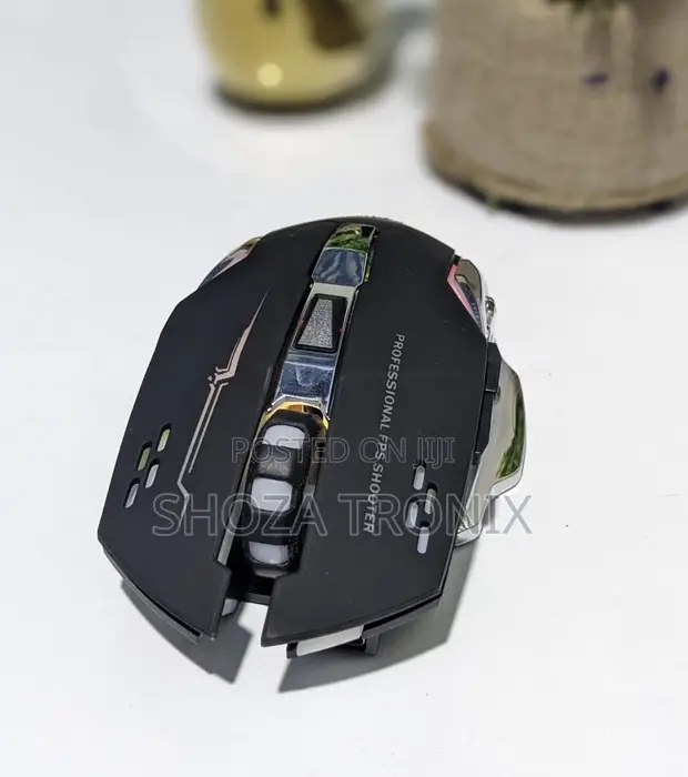 Rechargeable Gaming Mouse with RGB Lighting - 1