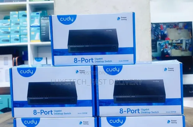 Cudy GS108 8-Port Gigabit Ethernet Network Switch - 1