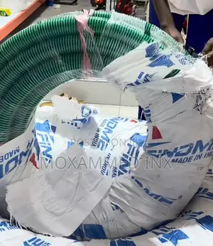 Green PVC Suction and Delivery Hose - 3 inch x 1 meter
