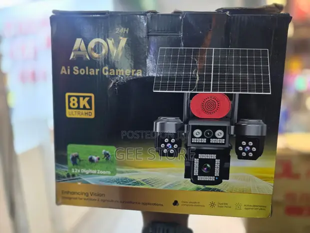 AOV AI Solar Camera Ultra HD 4-Lens - 1