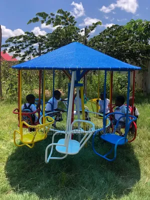 Children's Carousel Swing Set - Brand New