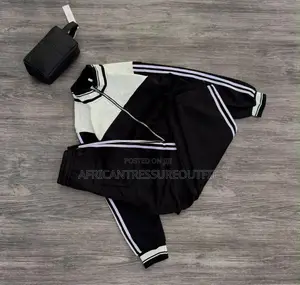 Adot Colour Block Tracksuits with Double Stripe Detail