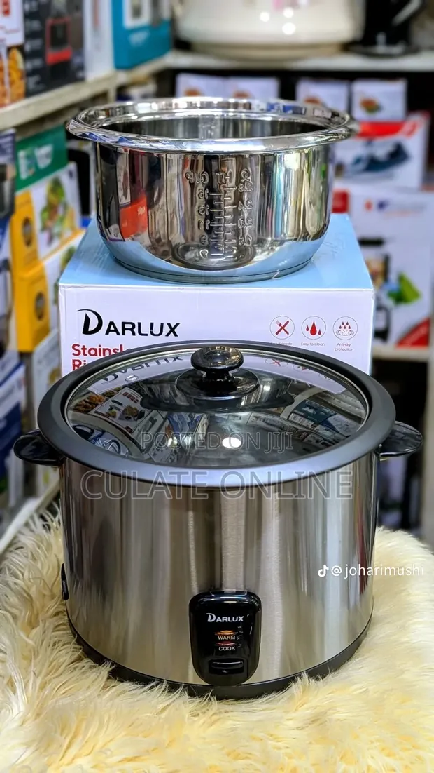Brand New Darlux 2.5kg Rice Cooker with 2 Pots - 1