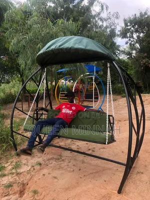 Garden Swing Chair with Canopy