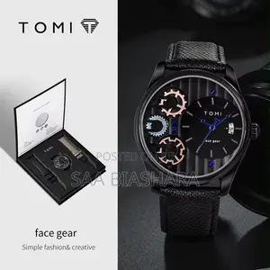 Tomi Brand Classic Watch - Full Black