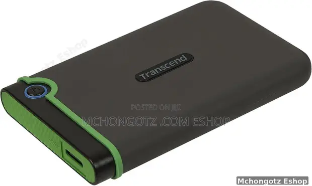 Transcend 1TB StoreJet 25M3S Rugged External Hard Drive (USB 3.1) - 1