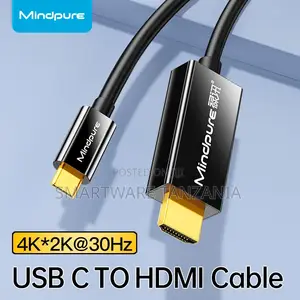 Mindpure USB-C to HDMI Cable - 4K@30Hz