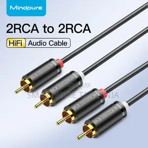 Mindpure 2RCA to 2RCA HiFi Audio Cable