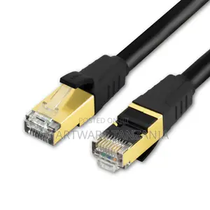 Ethernet Cable with Gold-Plated Connectors