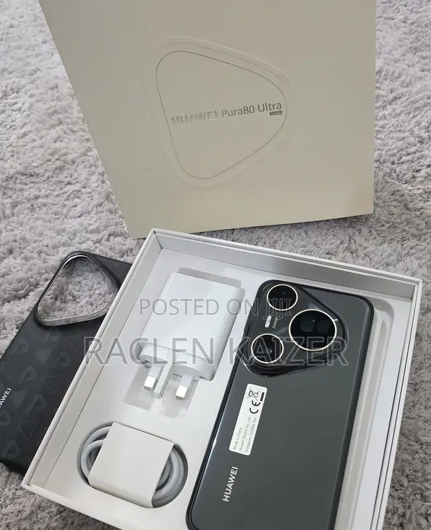 New Huawei Pura 80 Ultra 512GB Black - 1