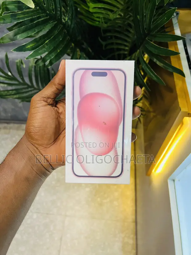 New Apple iPhone 15 128GB Pink - 1