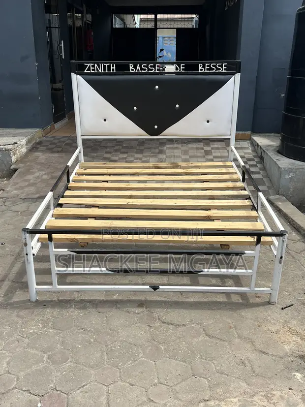 Metal Bed Frame - TZS 195,000 - 1