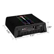 Taramps The Big Boss 3 Bass Amplifier ya Mono ya Dijitali 3000W RMS - 5