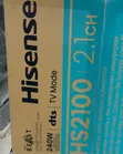 Hisense 2.1 Channel 240W Soundbar with Wireless Subwoofer | HS2100 - 2